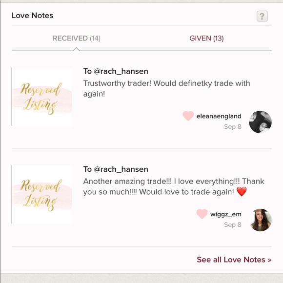 5 STAR RATED SELL & Trade reviews & RULES💓 - Picture 3 of 6